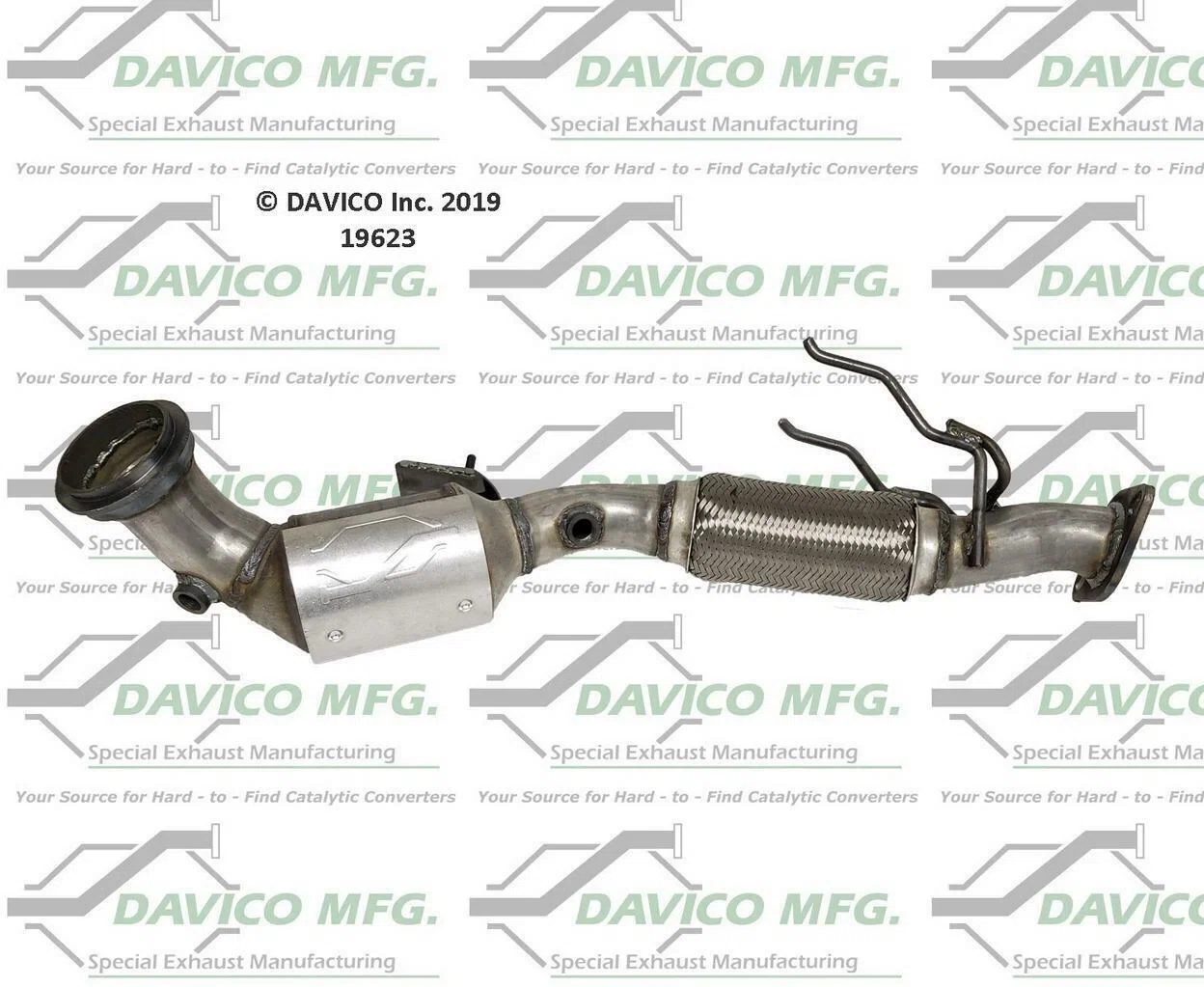 2013-2016 Ford Escape Catalytic Converter 19623